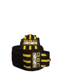 GEC BLACK/YELLOW LIFTING WRIST STRAPS